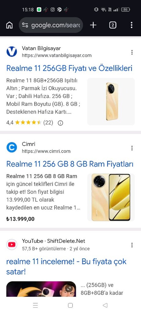 REALME 11 256 GB SİYAH - 3