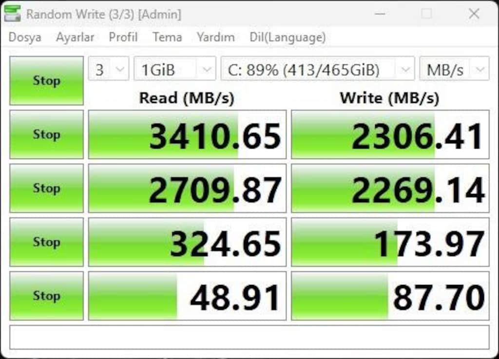 Kingston KC500/500GB M2 SSD - 2
