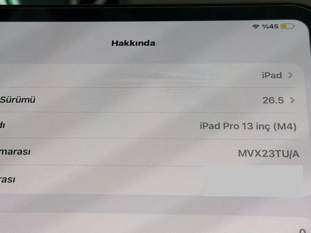 Apple ipad pro 13” 256 gb space black kutulu ve temiz - 2