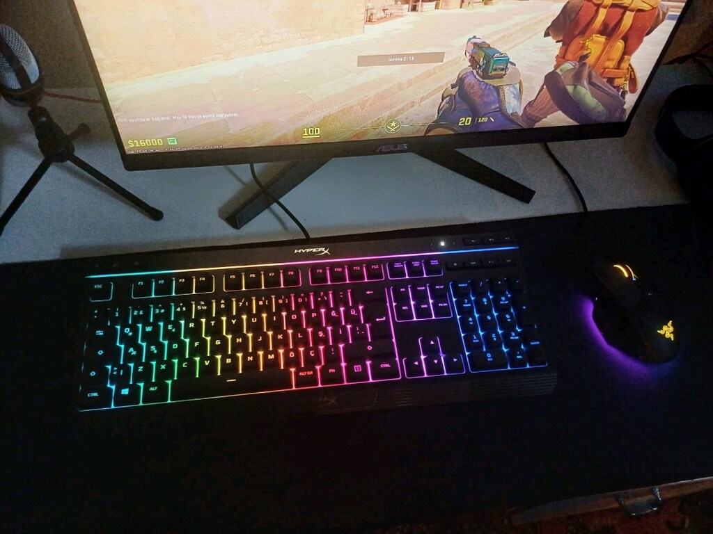 Hyperx Alloy Core RGB Membran Oyun Klavyesi Lütfen Acil Nakit Lazım - 3