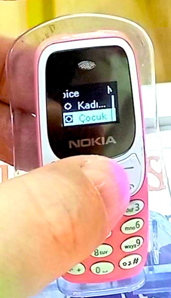 3310 MİNİ PARMAK TELEFON SES DEĞİŞTİRME ÖZELLİKLİ SIFIR - 8