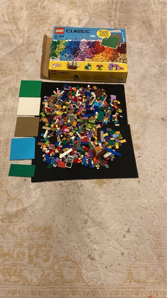 lego 11717 1500 parça orjinal kutulu lego - 5
