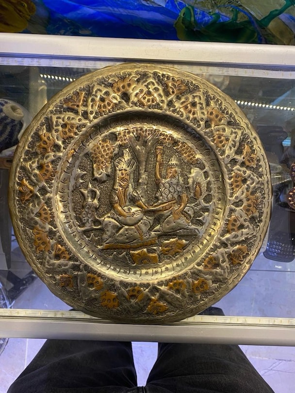 3'lü İran İşi Duvar Tabağı - 4
