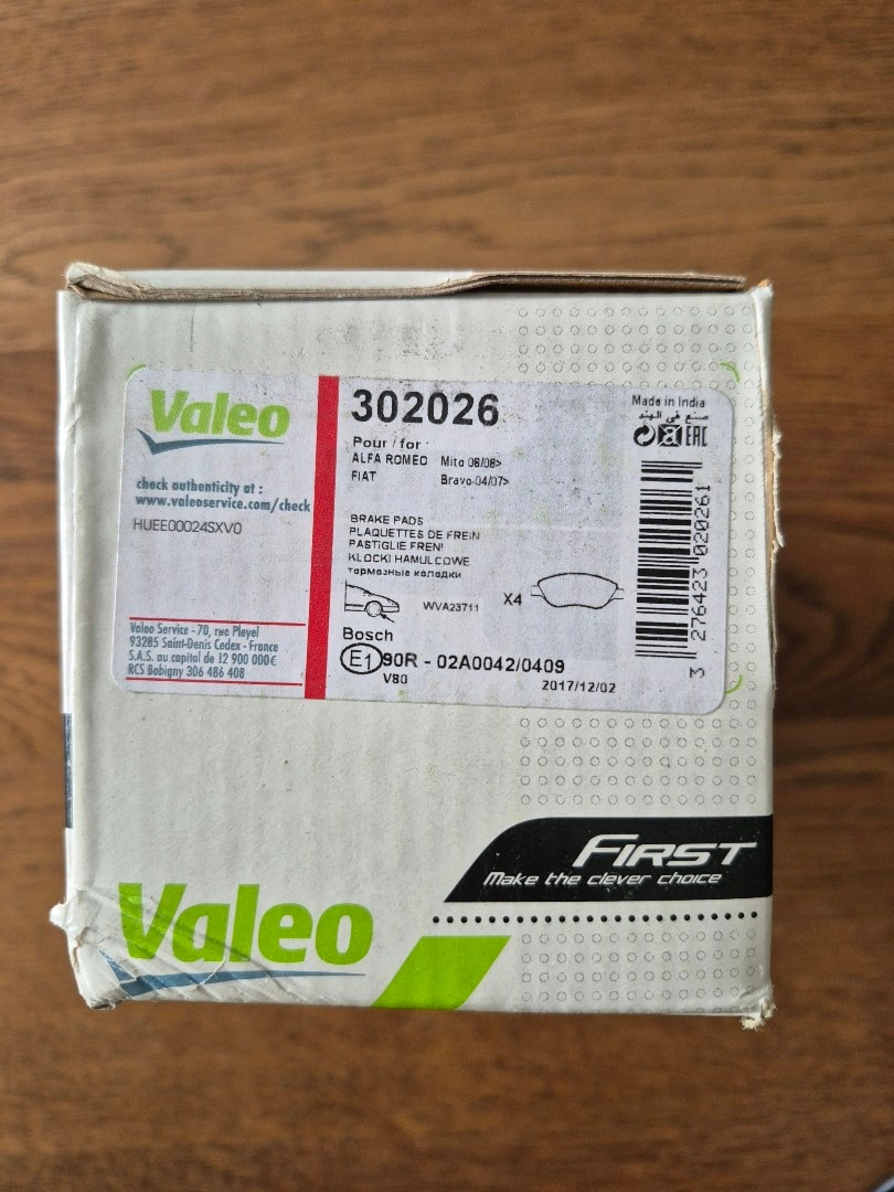 Valeo Ön Fren Balata Takım - 2