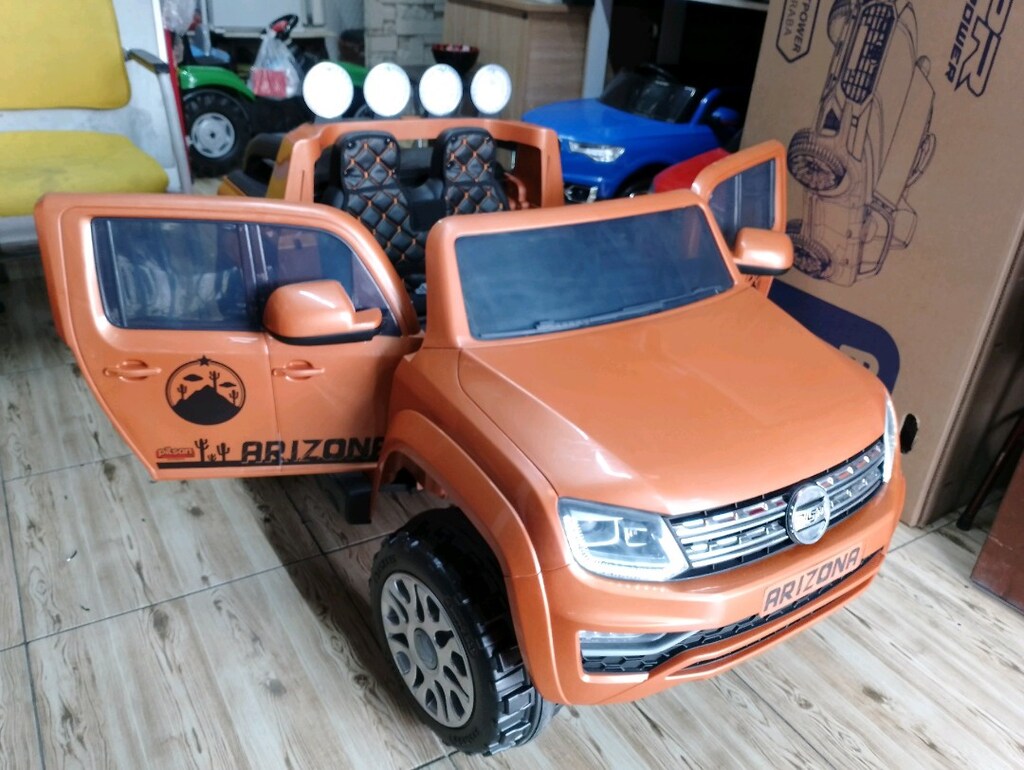İNCİ AKÜLÜ ARABA (SIFIR) 12V KUMANDALI VW AMAROK - 4