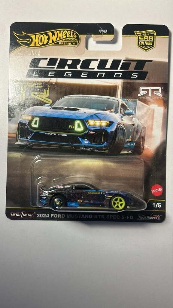 Hotwheels Premium Ford Mustang RTR - 2