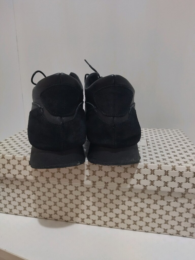 Tergan Deri ve Nubuk Sneaker Ayakkabı - 4