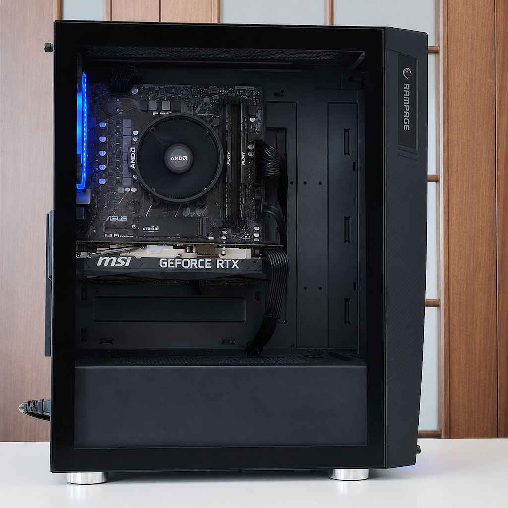DDR5 GAMİNG KASA AMD RYZEN 5-7500F 16RAM 1 TB SSD RTX 4060 8 GB - 3