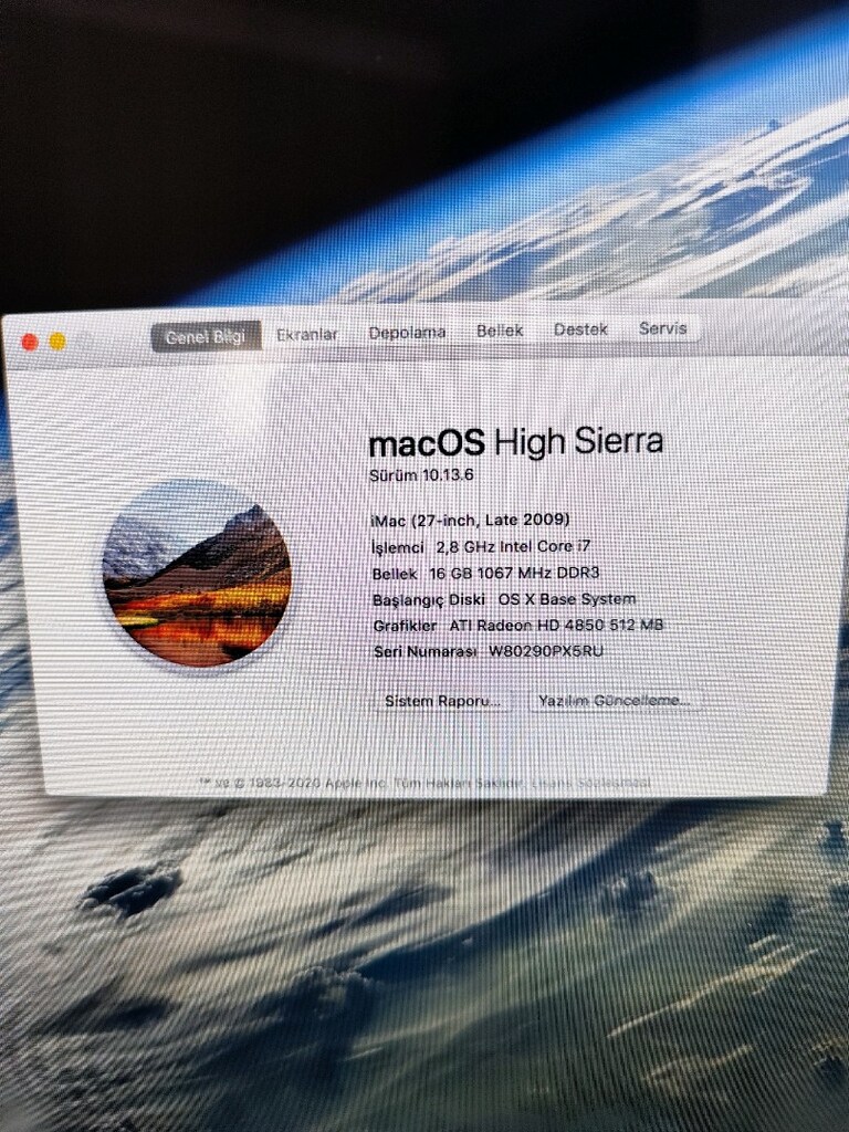 Temiz mac OS bilgisayar 1 TB HDD 16 GB ram - 2