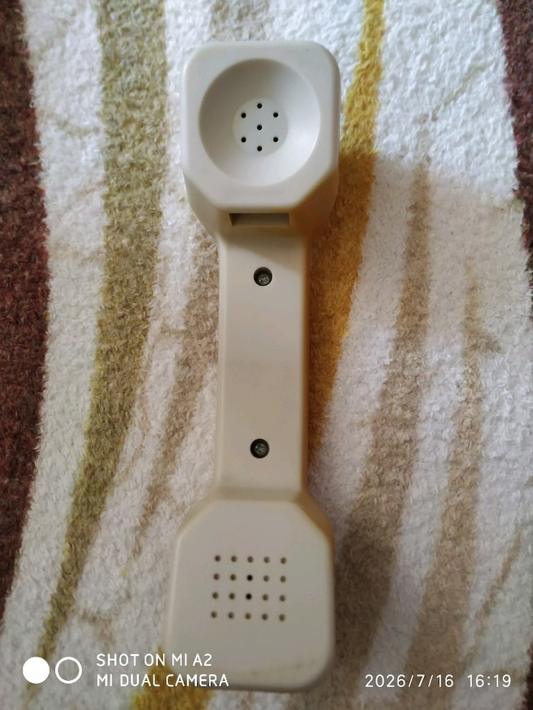 NETAŞ marka masa üstü tuşlu telefon, krem renk - 10