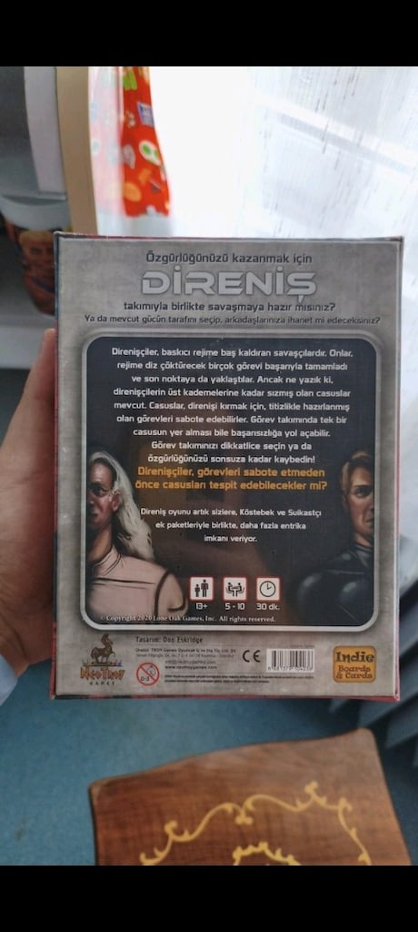 Direniş Kutu Oyunu - 2