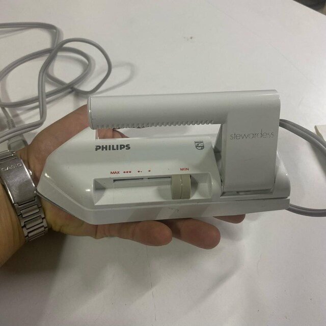 Philips stewarles seyahat ütüsü vintage