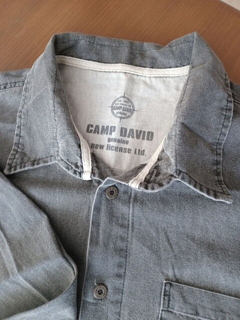 CAMP DAVİD ERKEK KOT GÖMLEK