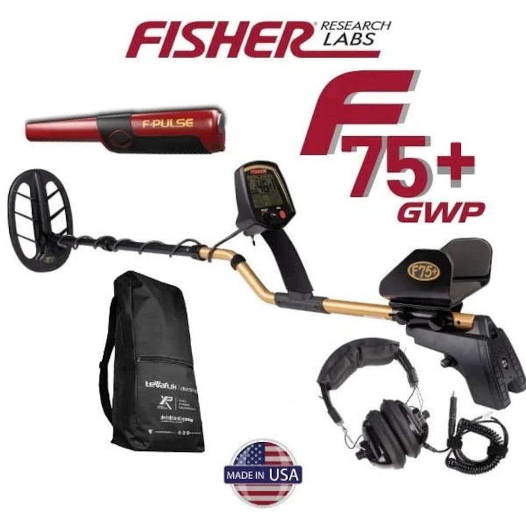 Fisher F75+ Yüksek Performanslı VLF Define Dedektörü (28 cm DD Baş... - 2