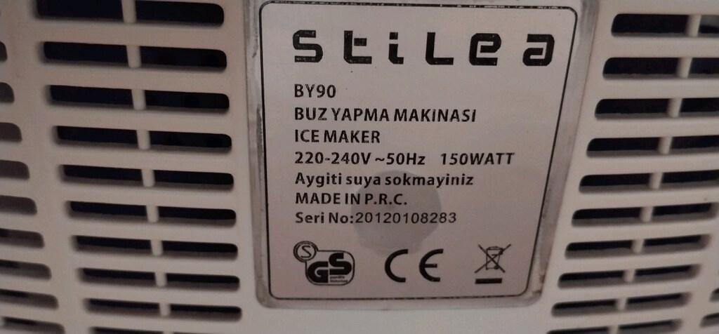 buz yapma makinesi stilea 3 farklı boydan buz yapabiliyor, soruns - 6