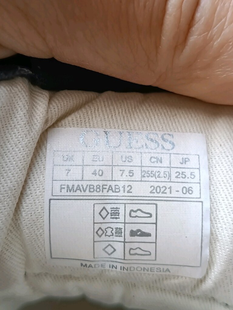 Guess Siyah Hakiki Deri Bilek Boy Erkek Sneaker - 5