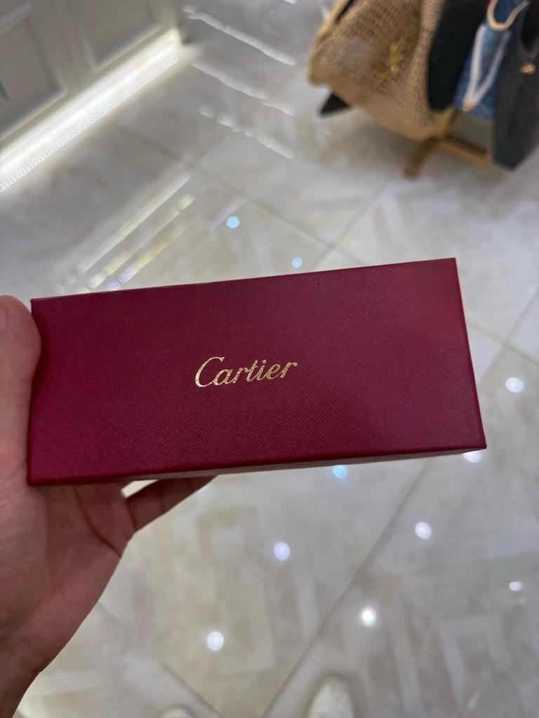 Cartier CT0019O Gold Çerçevesiz Gözlük - 9