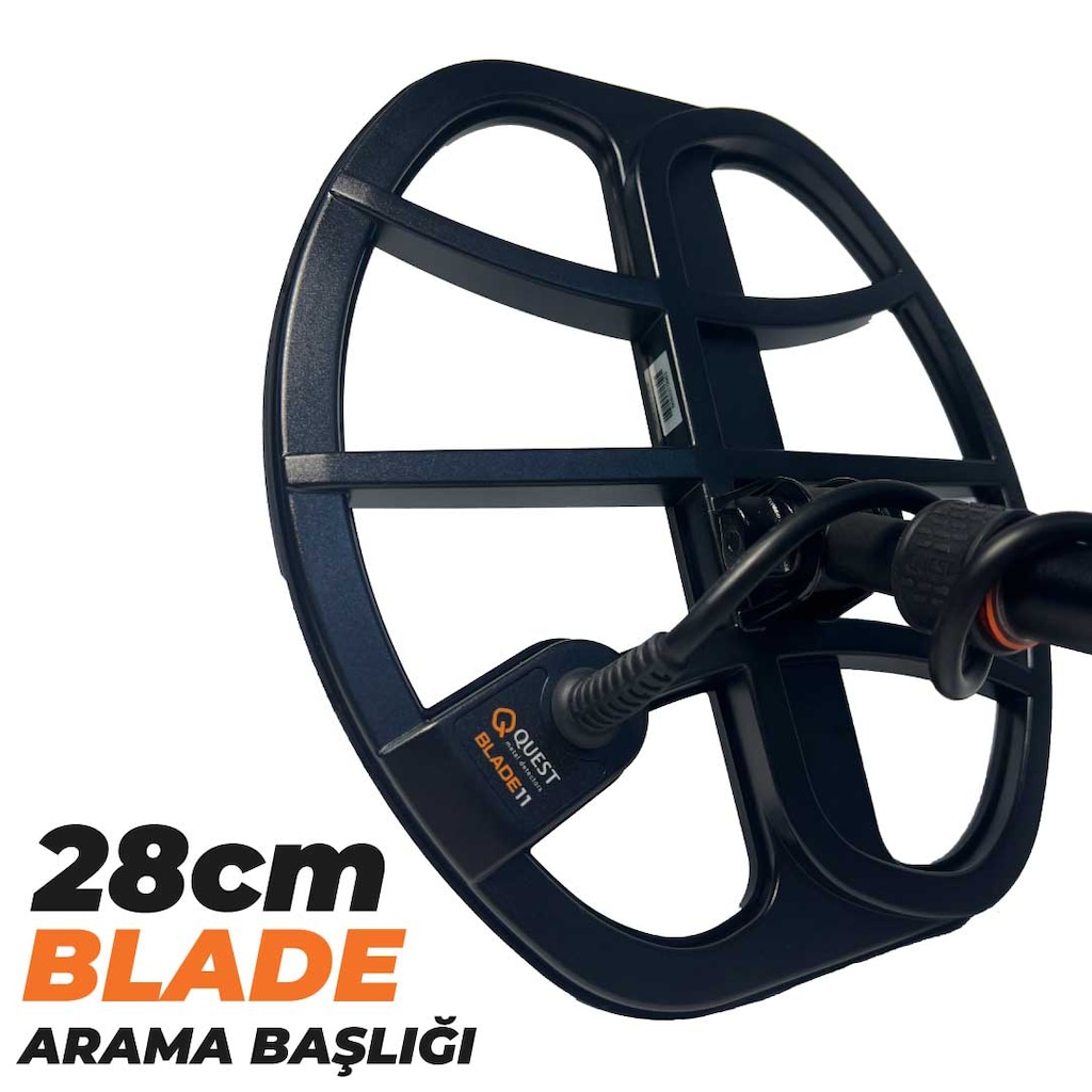 Quest X10 IDmaxX Tam Su Geçirmez Çok Yönlü Dedektör (28 cm Gorila ... - 3