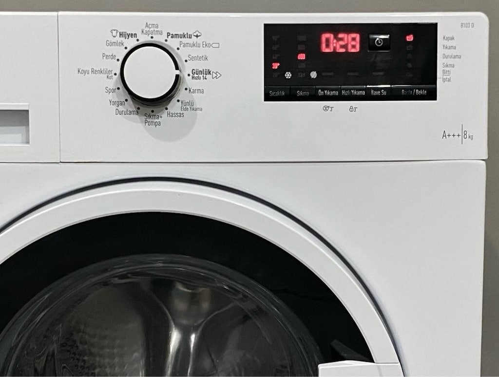 Arçelik 8 Kg Yeni Nesil A+++ Çamaşır Makinesi - 4