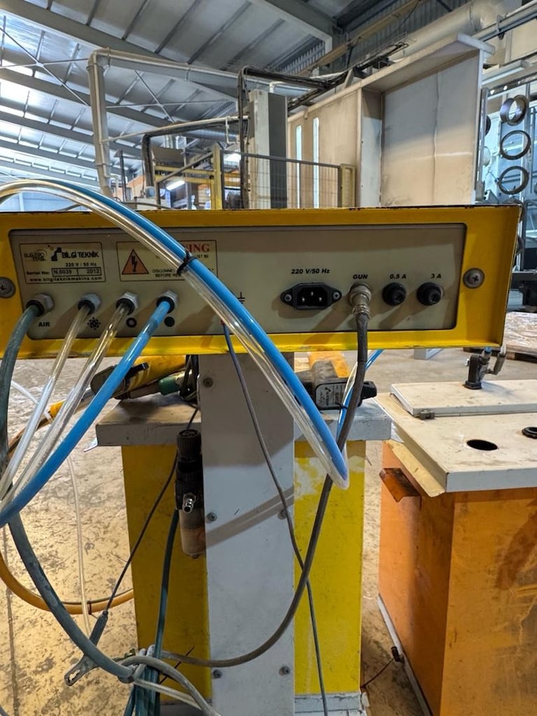 TOZ BOYA TABANCASI VE SETİ ELEKTROSTATİK TOZ BOYA MAKİNA SANAYİ - 4