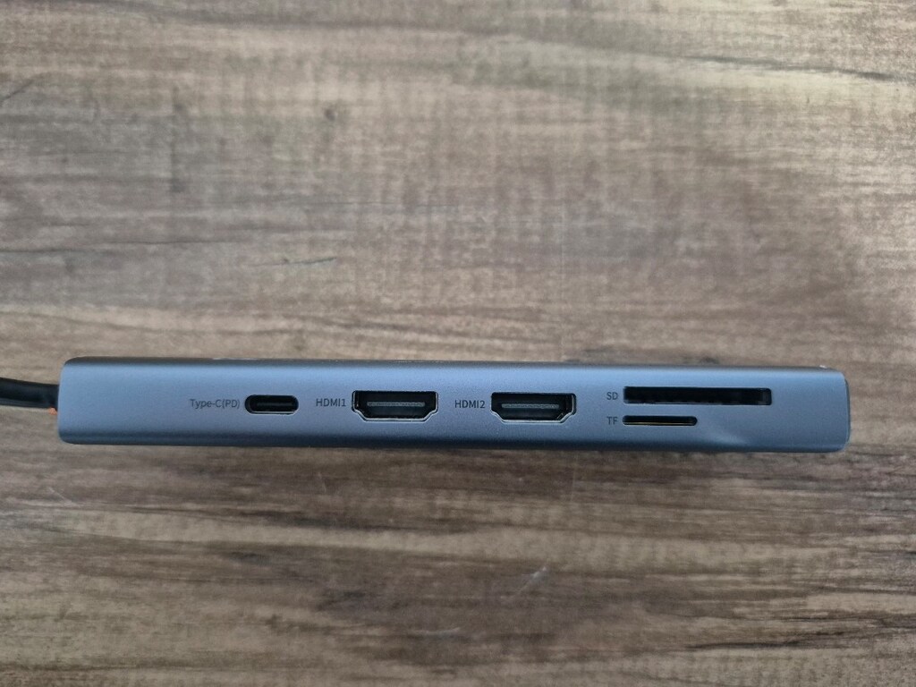 BASEUS METAL GLEAM SERIES 9-IN-1 TYPE-C HUB 4K120HZ - 6