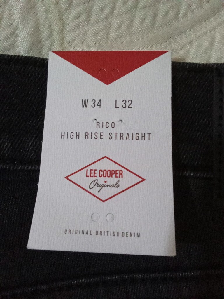 Lee Cooper Rico erkek kot pantolon W34 L 32 - 4