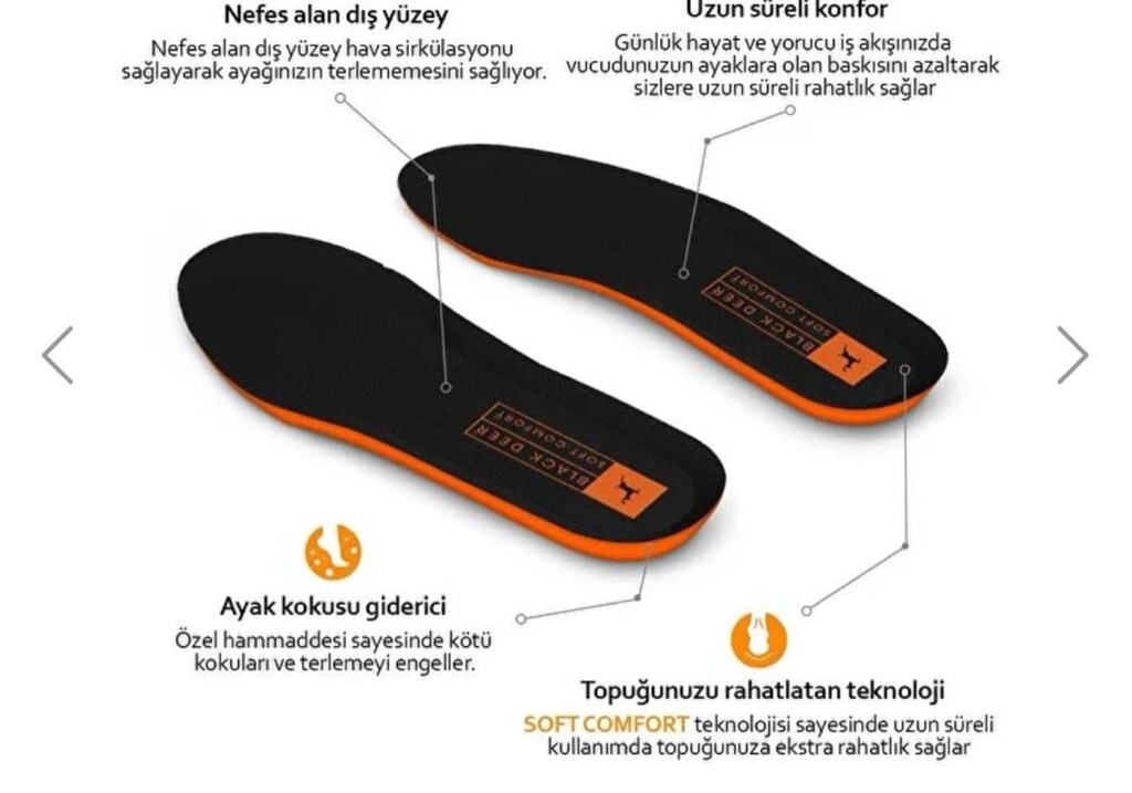 Kaliteli Ortopedik Koku Yapmayan Ayakkabı Tabanı - 4