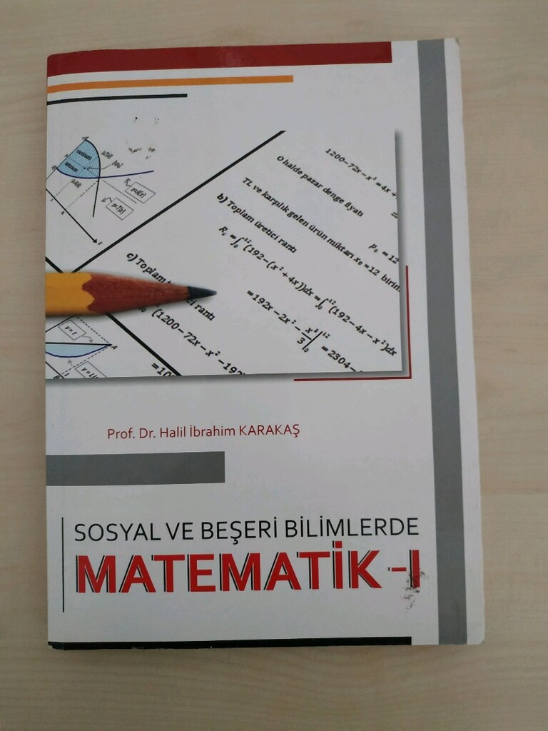sosyal ve beşeri bilimlerde matematik yazar İbrahim Karakaş orijinal k