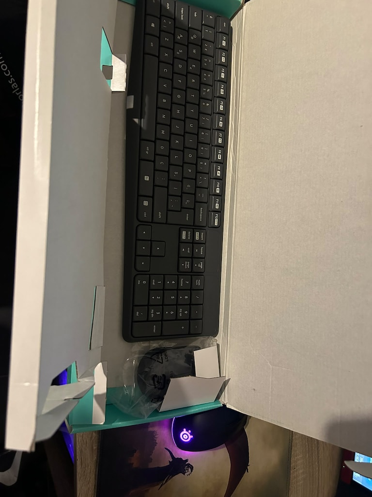 Logitech MK235 Kablosuz Klavye Mouse Seti USB Alıcılı - 2