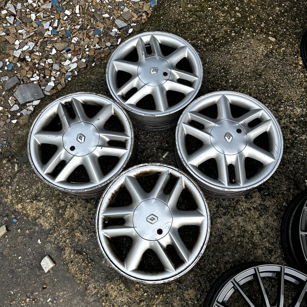ORİJİNAL 15 inç 4x100 Renault Scenic Jant Takımı 2. El - 4