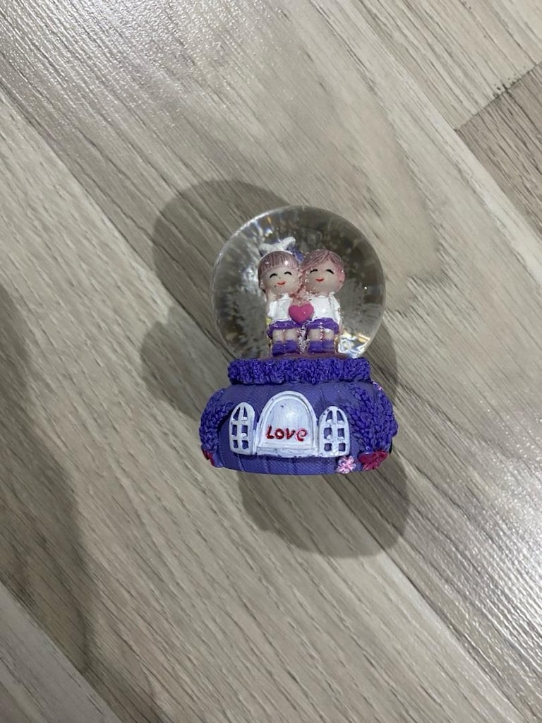 8 adet Kristal Işıklı Kar Küresi - 2