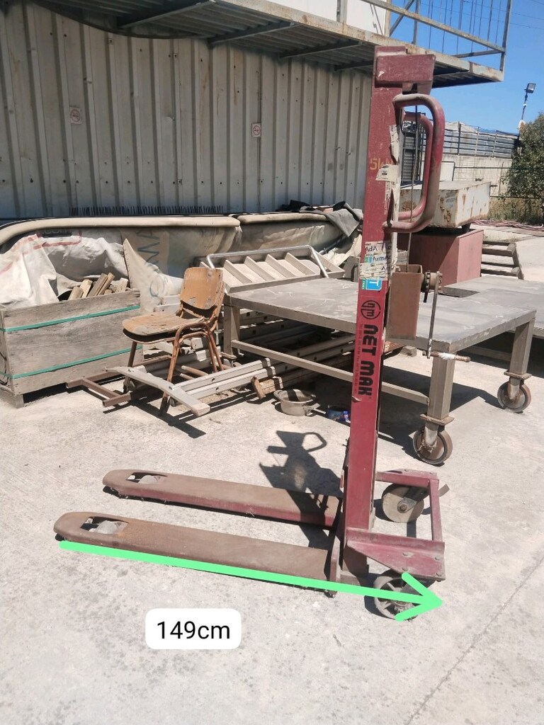 Netlift Manuel İstif Makinesi, Mekanik Forklift (Açıklamayı oku) - 16