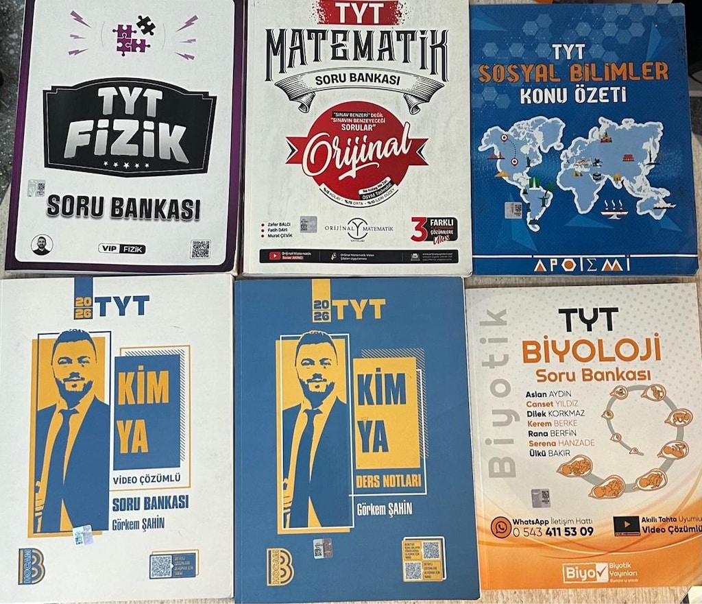 YKS TEST KİTAPLARI - 9