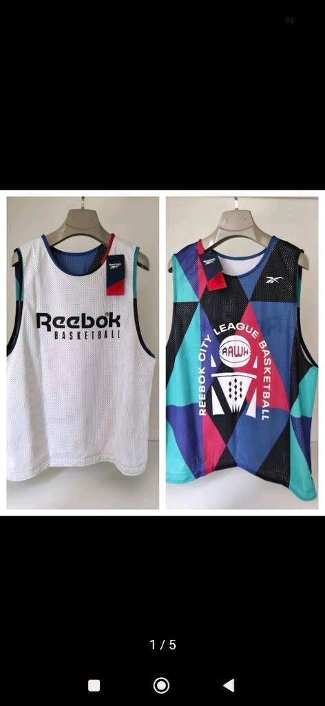 Reebok çift taraflı atlet orjinal.S