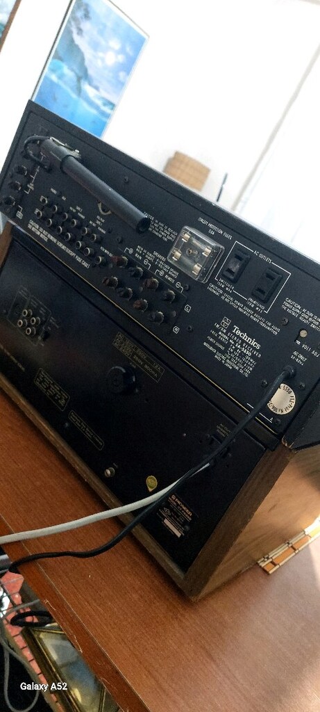 Technics SA5550 RECEIVER almanyadan geldiği gibi temiz - 5