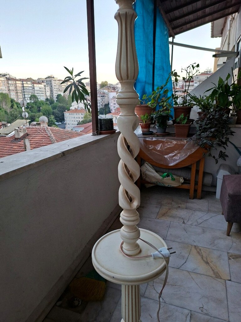 ahşap ayklı lanba - 6