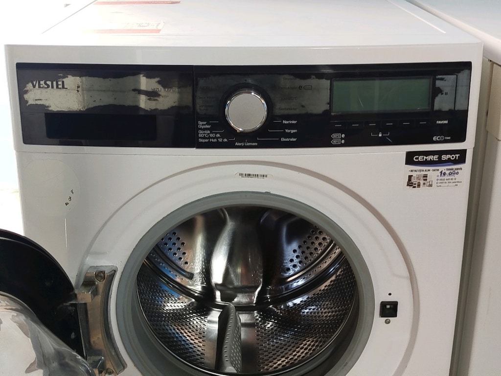 VESTEL 10 KG ÇAMAŞIR MAKİNESİ İZMİR İÇİ 3 AY GARANTİMİZ VARDIR - 4