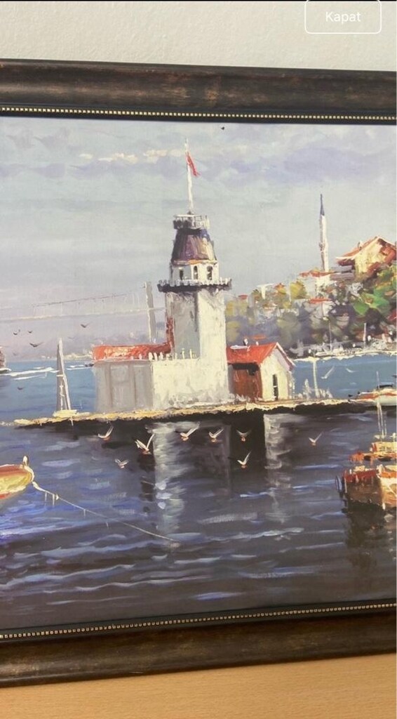 Kız Kulesi Tablosu - 4