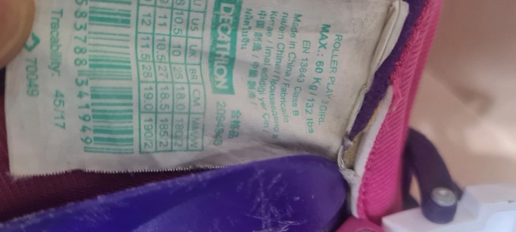Decathlon kız çocuk paten - 4