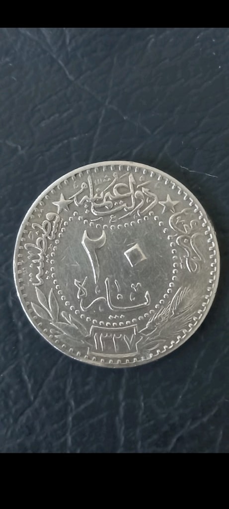 Osmanlı orijinal 20 para - 2