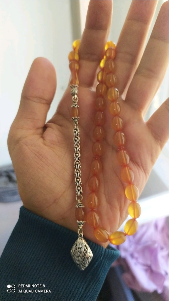 blok zar kehribar tespih - 6