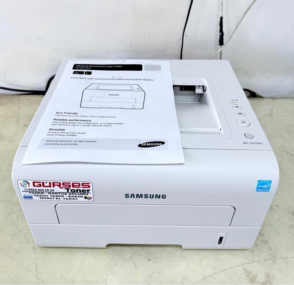 Yazıcı Samsung 2955 Çift Taraflı Ekonomik Bakımlı - 7