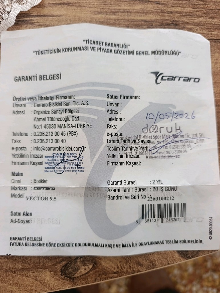 sıfır ayarında carraro elektirikli bisiklet - 3