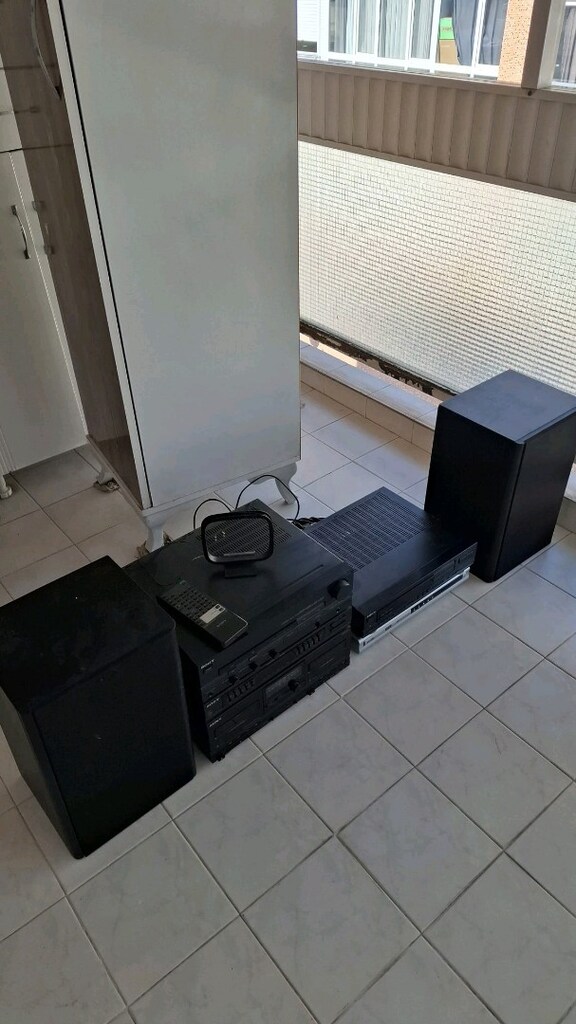 SONY LBT V502 Anfili müzik seti ve VESTEL CD-MAN - 4
