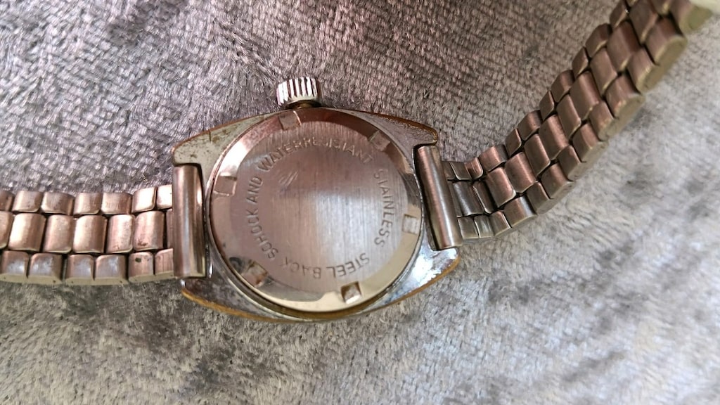 Vintage Junghans çelik kurmalı bayan kol saati - 6