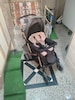 4 baby olympus siyah çift yönlü Bebek arabası - 3