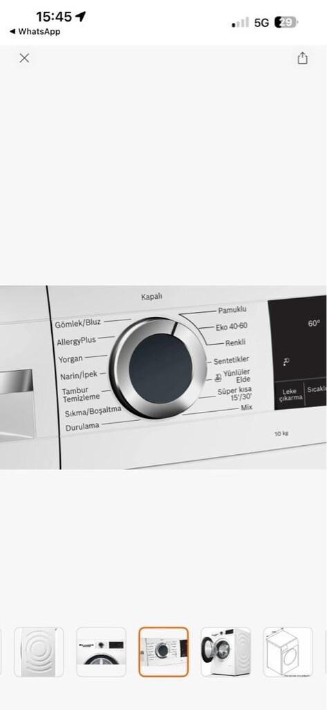 Bosch Çamaşır Makinesi - 3
