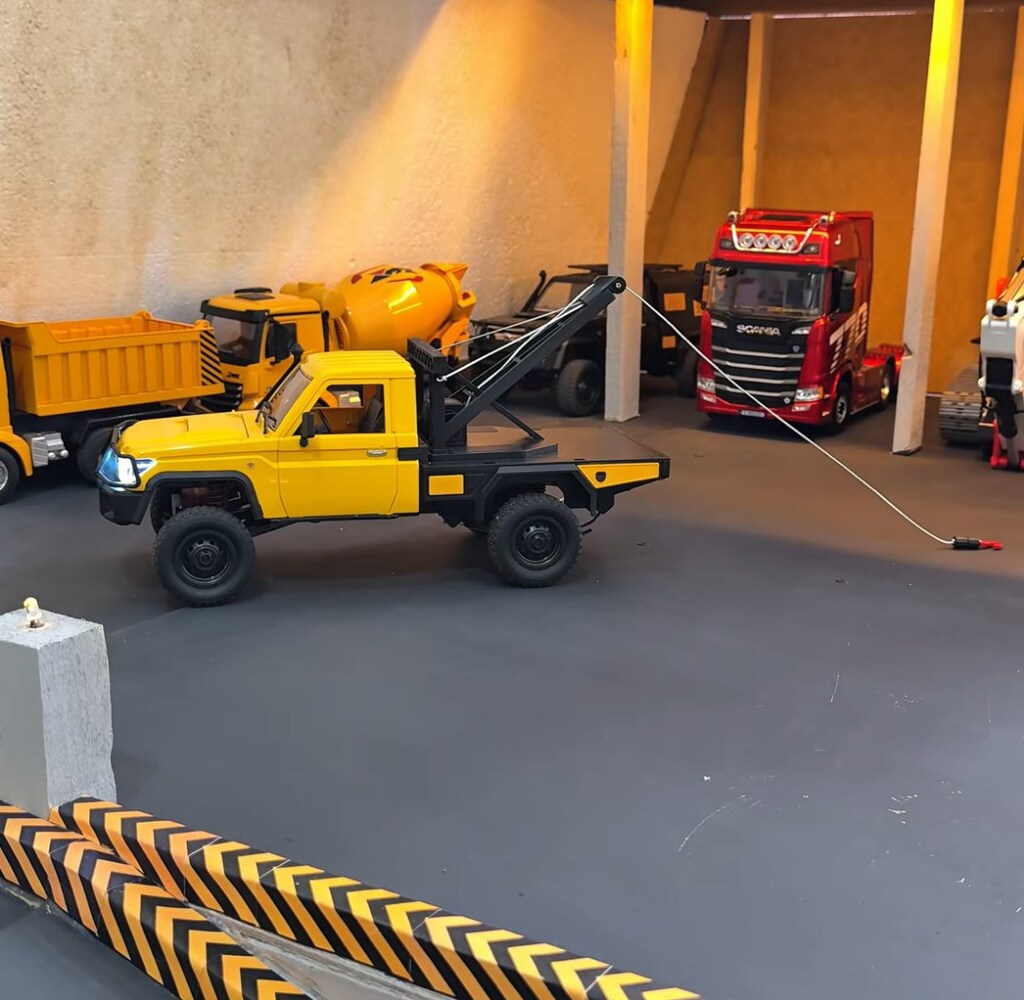 Çekici Toyota land cruiser Uzaktan kumandalı 1.12 - 6