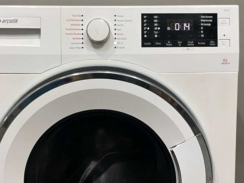 Arçelik 8 Kg Yıkama 5 Kg Kurutmalı İnverter Çamaşır Makinesi - 3