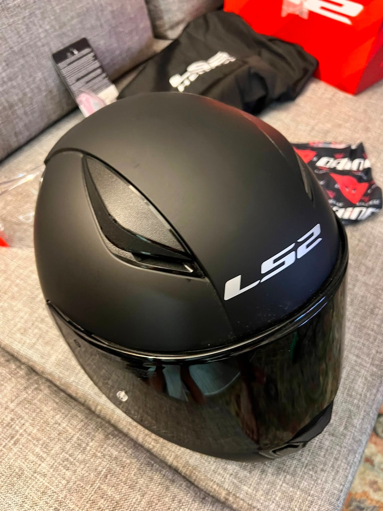 Ls2 rapid siyah mat kask - 7